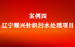 遼寧順興針織污水處理項目